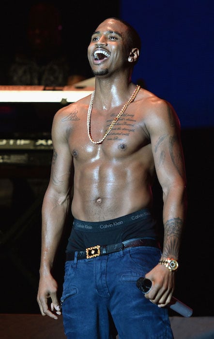 Trey Songz Six Pack trey songz workout routine diet plan - healthy ...