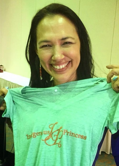 Irene Bedard as seen in January 2018