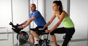 Alessandra Ambrosio Spinning Workout Video