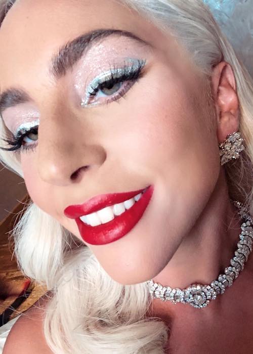 Lady Gaga looking glamorous in Old Hollywood style look in September 2018