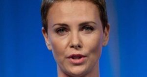 Charlize Theron Face Closeup