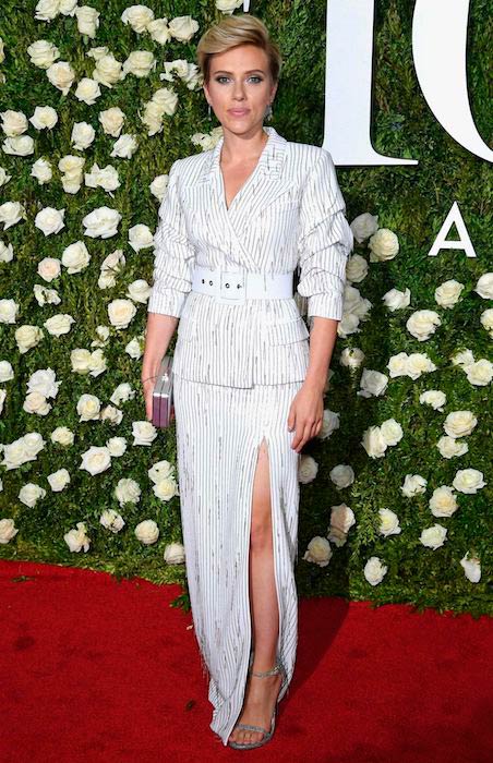 Scarlett Johansson at Tony Awards in June 2017