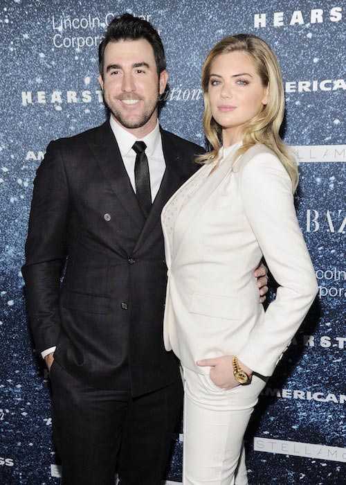 Kate Upton and Justin Verlander.