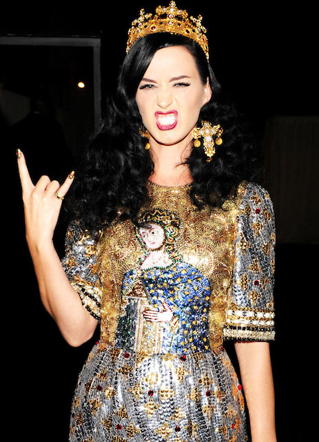 Katy Perry during Met Gala 2013