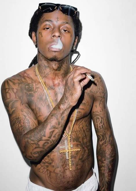 Lil Wayne Smoking