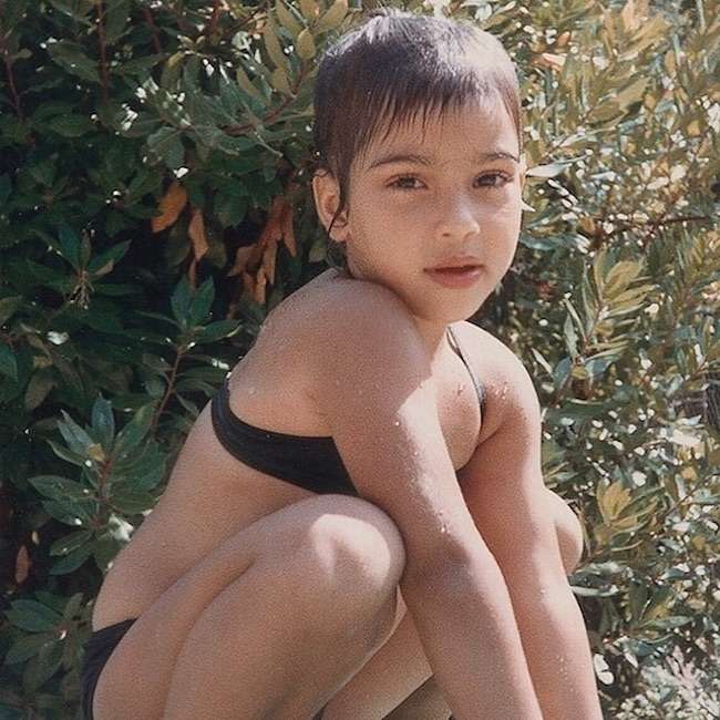 Young Kim Kardashian