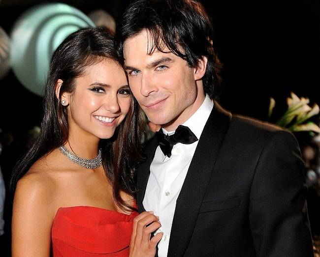 Ian Somerhalder and Nina Dobrev