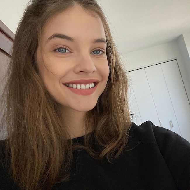 Barbara Palvin showing her plain look in a May 2020 shot
