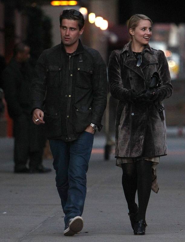 Dianna Agron and Christian Cooke