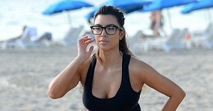 Kim Kardashian Weight Gain and Workout Moves