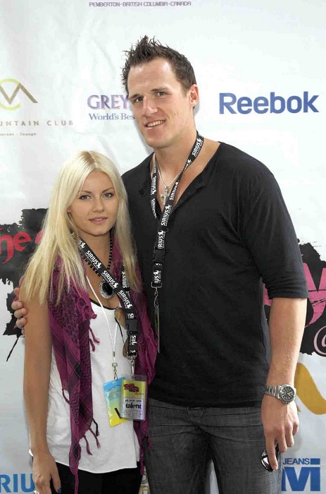 Elisha Cuthbert et Dion Phaneuf