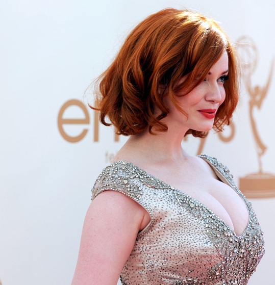 Christina Hendricks large breasts