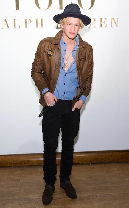 Cody Simpson at New York Fashion Week Fall 2015
