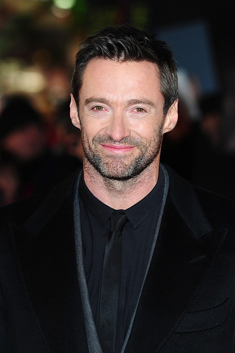 Hugh Jackman face closeup