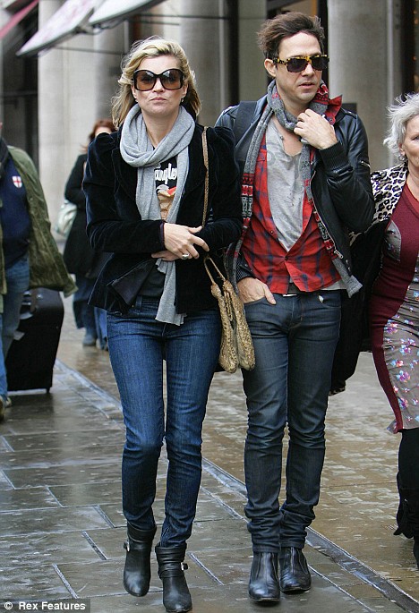 Kate Moss with Jamie Hince