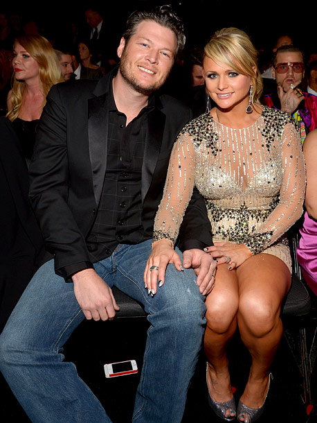 Miranda Lambert and Blake Shelton