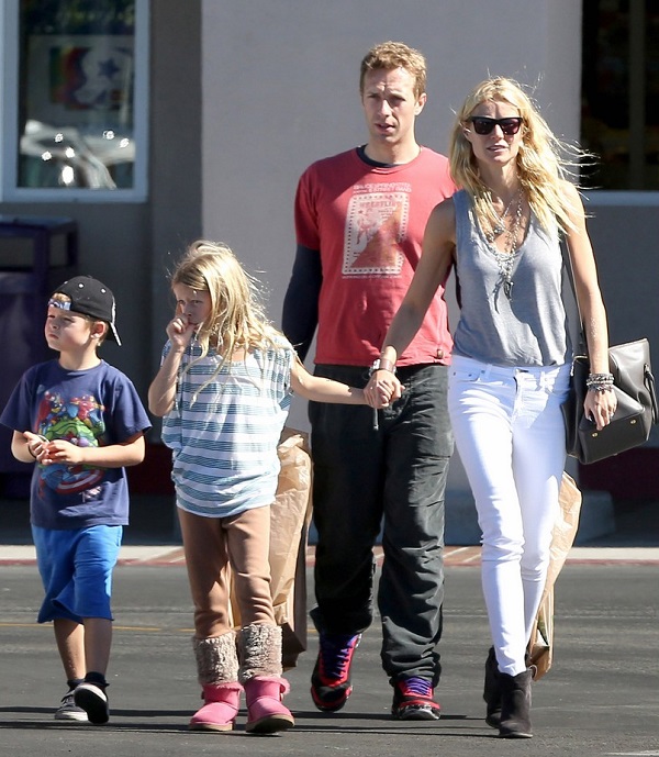 Gwyneth Paltrow mit Familie