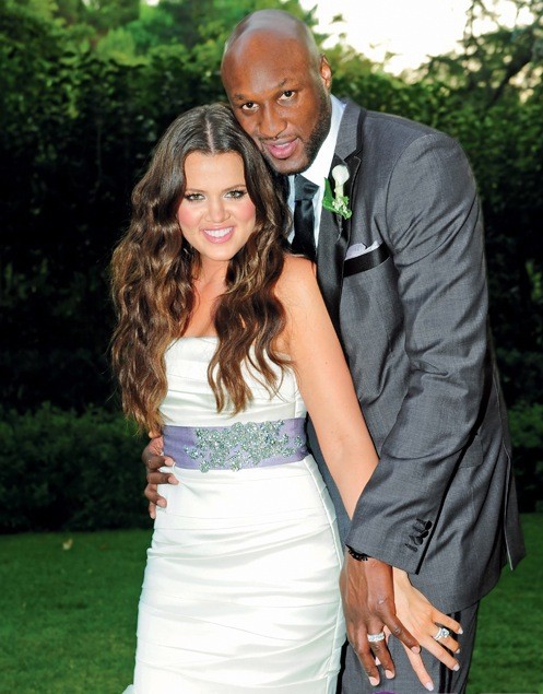 Khloe Kardashian and Lamar Odom