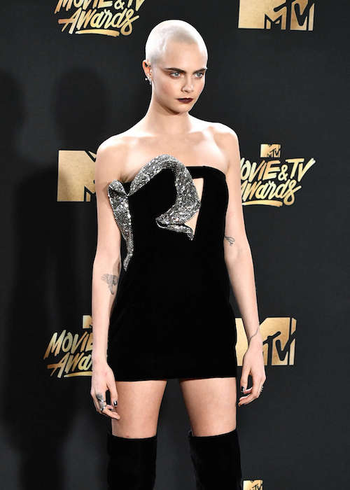 Cara Delevingne at 2017 MTV Movie And TV Awards