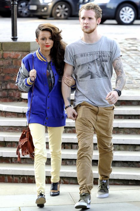 Cher Lloyd och Craig Monk