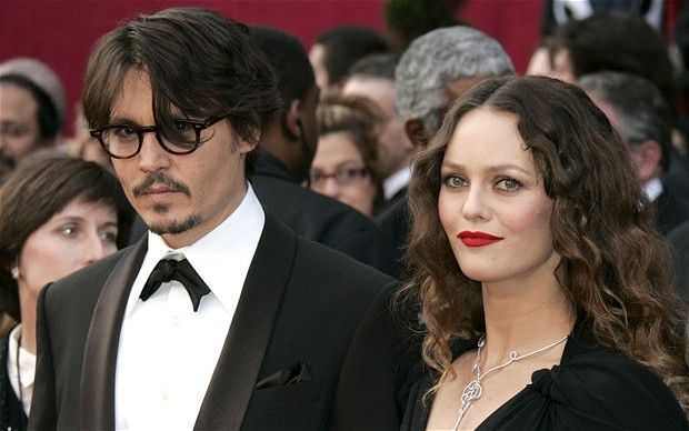 Johnny Depp and Vanessa Paradis