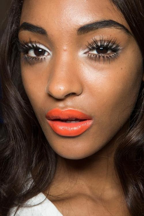 Jourdan Dunn Lips Orange