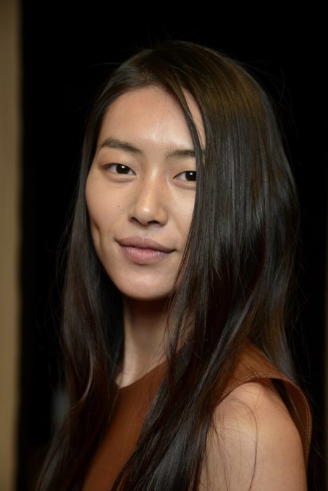 Liu Wen Face Closeup