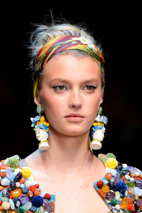 Sigrid Agren dolce and gabbana spring 2013