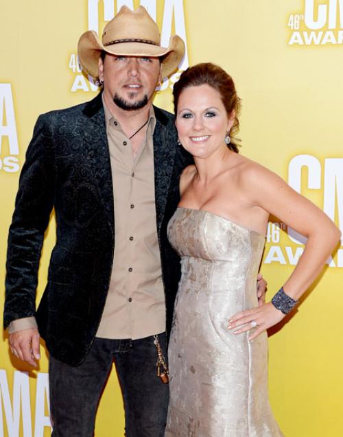 Jason Aldean e ex-esposa Jessica Ussery