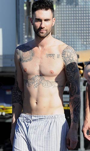 Adam Levine Workout Body