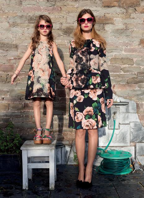 Bianca Balti and her daughter Matilde