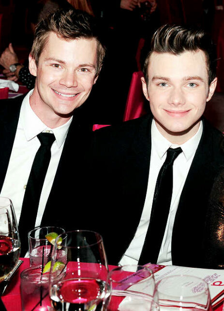 Chris Colfer and Will Sherrod