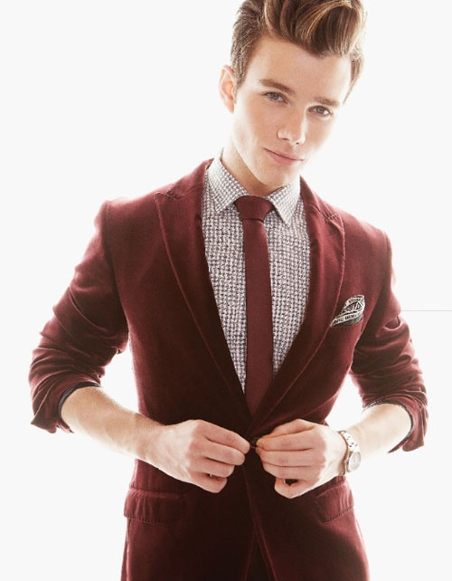 Chris Colfer style