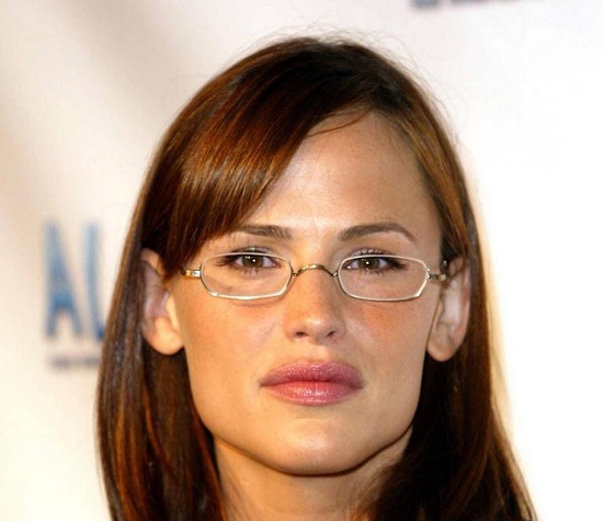 Jennifer Garner wearing spectacles