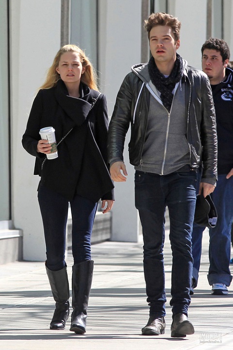 Jennifer Morrison and Sebastian Stan