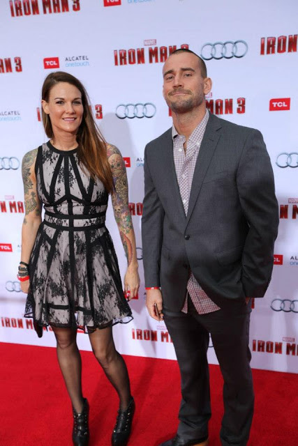 Amy Dumas and CM Punk