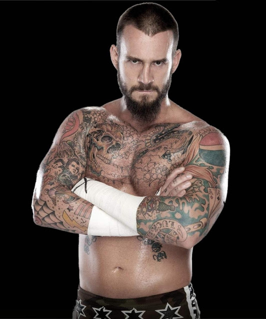 CM Punk Body Tattoos