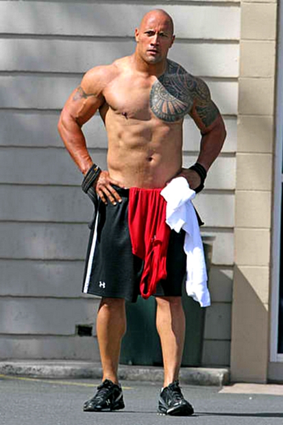 Dwayne Johnson Body