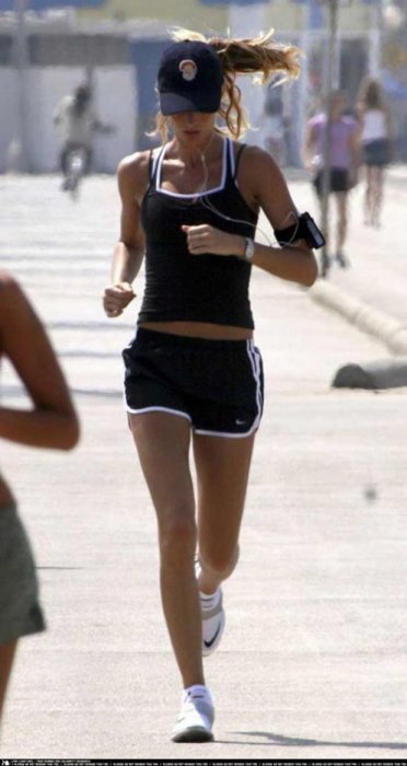 Gisele Bundchen Running Workout