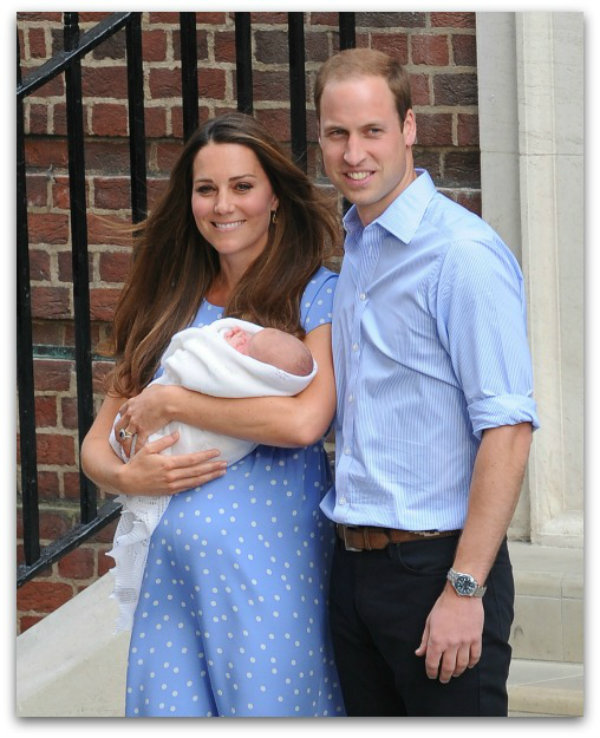 Kate Middleton Prince Williams with son Prince George