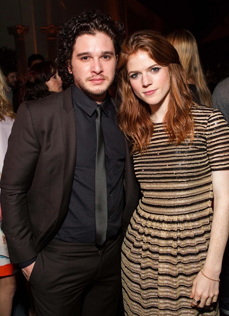 Kit Harington and Rose Leslie