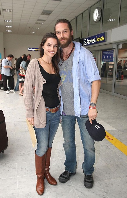 Tom Hardy and Charlotte Riley