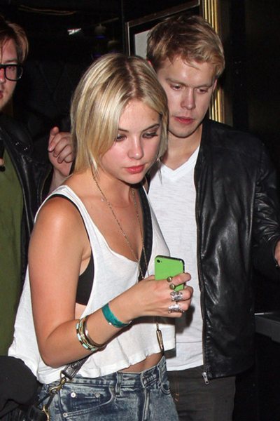 Chord Overstreet and Ashley Benson