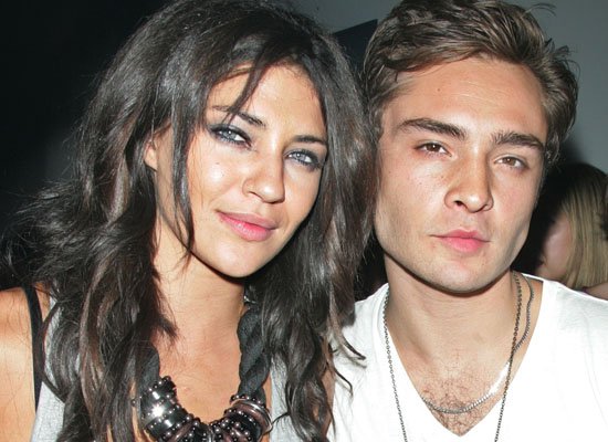 Ed Westwick and Jessica Szohr