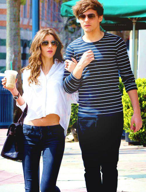 Eleanor Calder and Louis Tomlinson