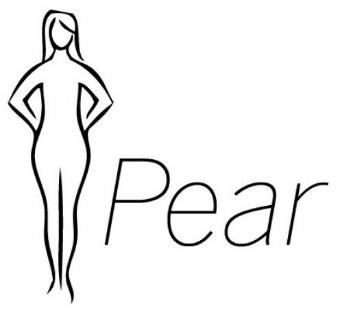 pear body shapes real people