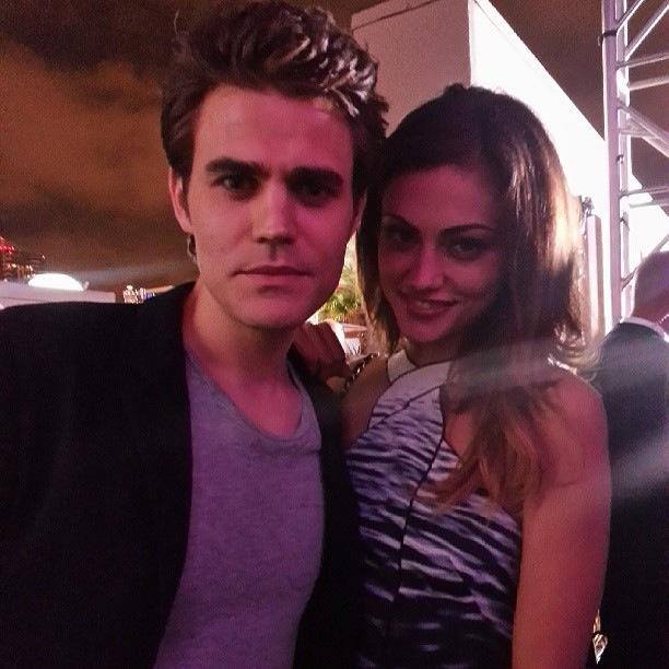 Phoebe Tonkin and Paul Wesley