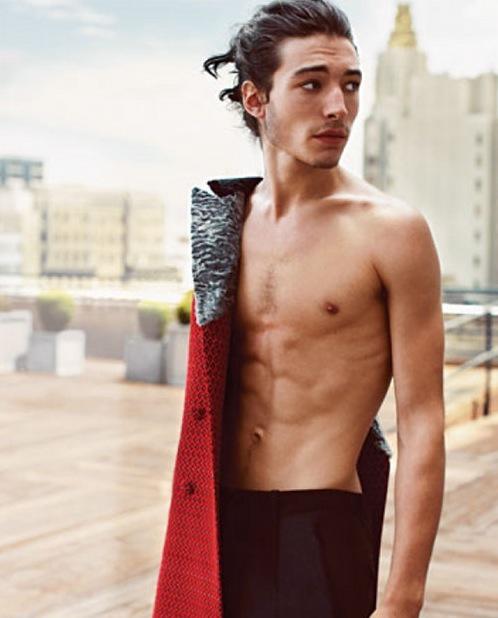 Ezra Miller body