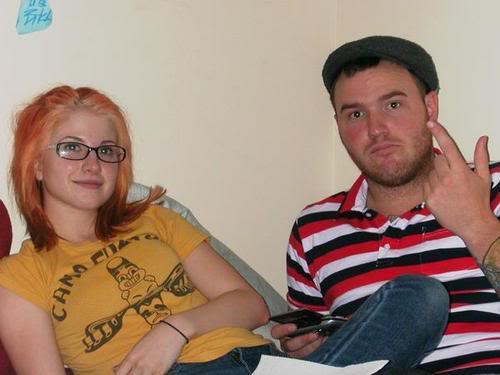 Hayley Williams and boyfriend Chad Gilbert