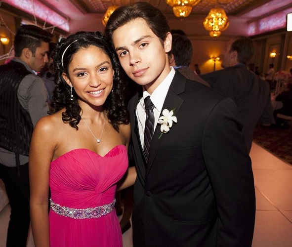 Jake T. Austin and Bianca Alexa Santos